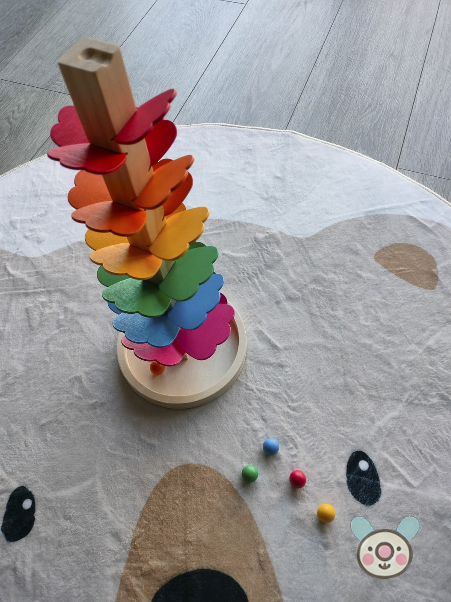 Wintry Mountain Landscape